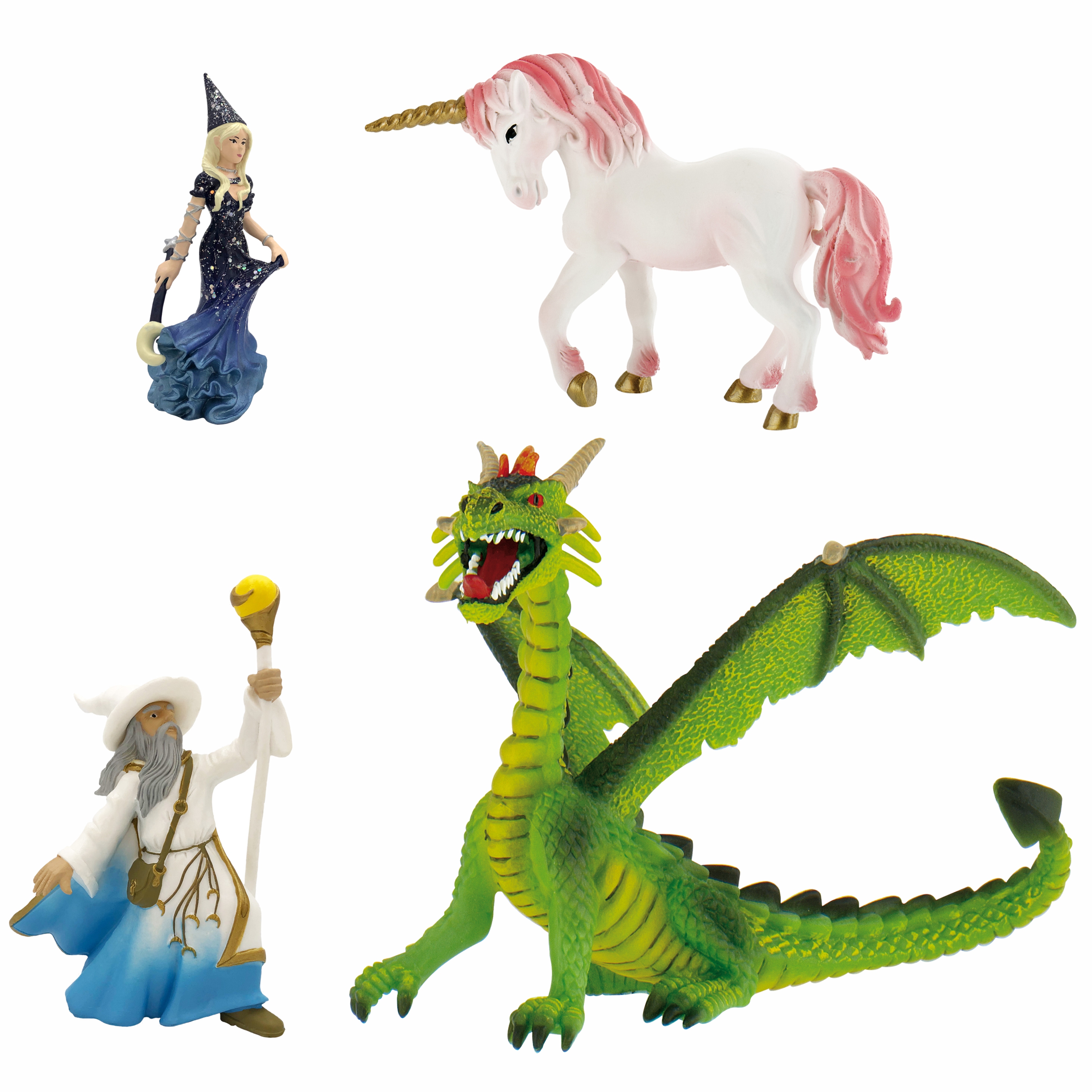 Spielfiguren Zauberwald 4er Set